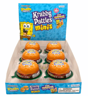 SpongeBob Krabby Patties Minis 1oz 12ct